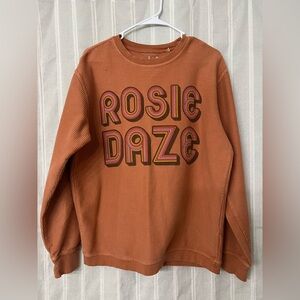 Rosie Daze Corduroy Retro Sweatshirt
